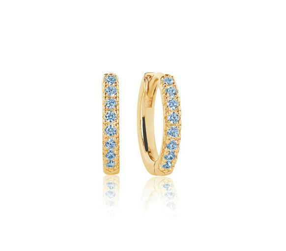 Helen Kirchhofer - Sif Jakobs Ellera Medio Ohrringe - SJ-E2859-BLN(YG)