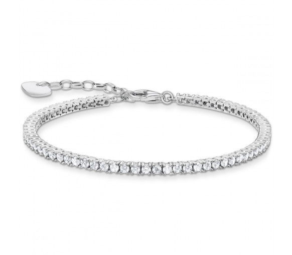 Helen Kirchhofer - Thomas Sabo Tennis Armband Silber - A2021-051-14-L19V