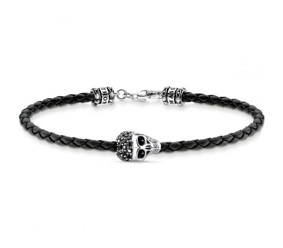 Helen Kirchhofer - Thomas Sabo Armband Totenkopf Krone Silber - A2055-805-11