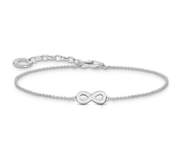 Helen Kirchhofer - Thomas Sabo Armband mit Infinity Anhänger Silber - A2161-001-21-L19V