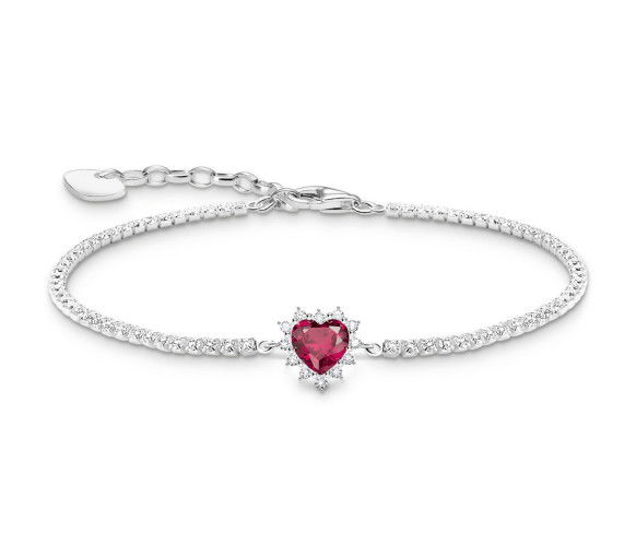 Helen Kirchhofer - Thomas Sabo Bracelets Romance en argent avec coeur - A2188-013-10-L19V