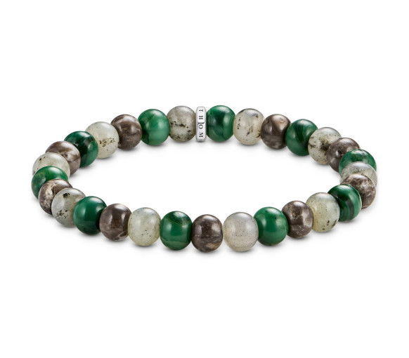 Helen Kirchhofer - Thomas Sabo Bracelets Jaspe, jade et labradorite - A2196-503-6