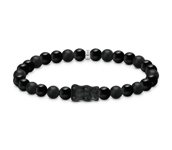Helen Kirchhofer - Thomas Sabo Bracelets beads avec Ours d'or noir argenté - A2204-017-11