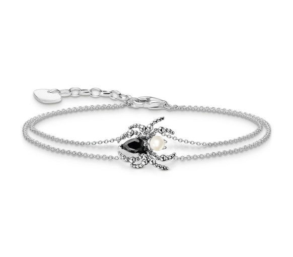 Thomas Sabo Armband Spider Romance mit Spinne Silber - A2205-167-7-L19V