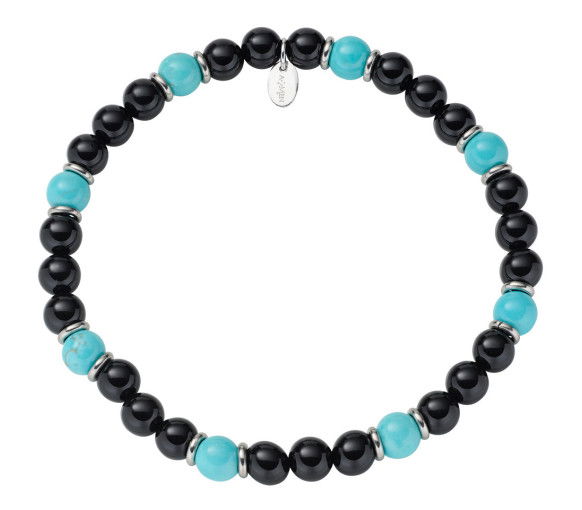 Helen Kirchhofer - Amen Agate Steel Armband - ACBRU6EL10