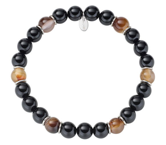 Helen Kirchhofer - Amen Agate Steel Armband - ACBRU8EL17