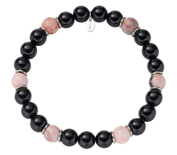 Helen Kirchhofer - Amen Agate Steel Armband - ACBRU8EL18