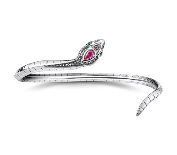 Helen Kirchhofer - Thomas Sabo Schlange Silber Armreif - AR100-342-7
