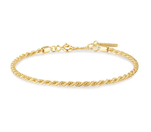 Ania Haie Gold Rope Twist Armband - B058-04G