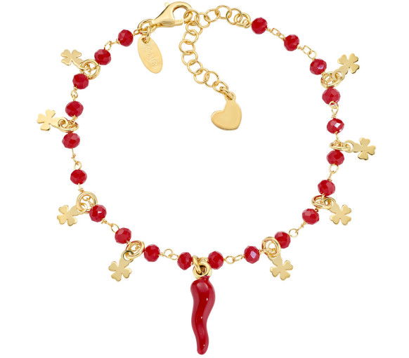 Helen Kirchhofer - Amen Lucky Horns Armband - BRCSQGR1