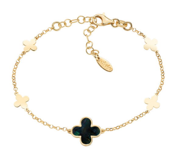 Helen Kirchhofer - Amen Mother of Pearl Flower Armband - BRFIMPGN2