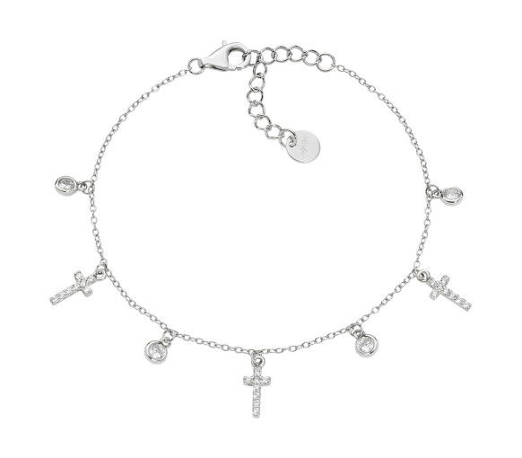 Helen Kirchhofer - Amen Crosses and Drops Armband - BRMCRBBZ