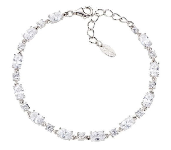 Helen Kirchhofer - Amen Oval Cut Tennis Armband - BT2OVBBBZ16