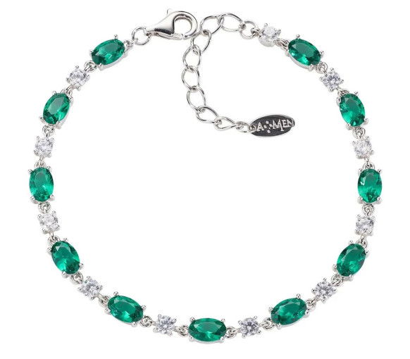 Helen Kirchhofer - Amen Oval Cut Tennis Armband - BT2OVBVBZ16