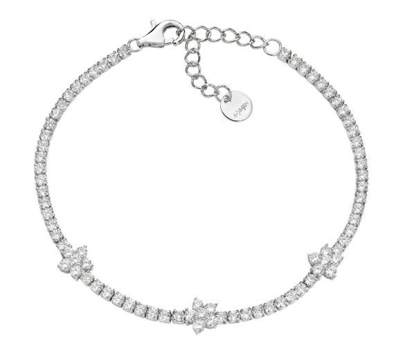 Helen Kirchhofer - Amen Flower Clusters Tennis Armband - BTFIBBB16