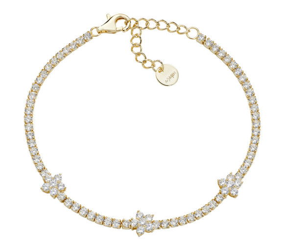 Helen Kirchhofer - Amen Flower Clusters Tennis Armband - BTFIGBB16