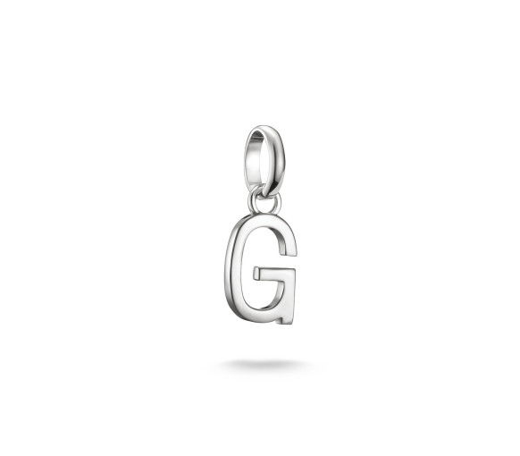 Helen Kirchhofer - Thomas Sabo Pendentif Charm lettre G Connect argent - CC1213-001-21