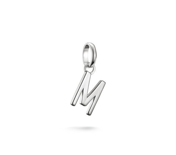 Helen Kirchhofer - Thomas Sabo Charm-Anhänger Buchstabe M Connect Silber - CC1219-001-21