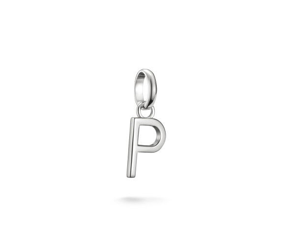 Helen Kirchhofer - Thomas Sabo Pendentif Charm Lettre P Connect argent - CC1222-001-21