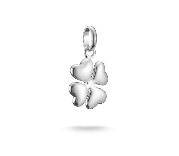 Helen Kirchhofer - Thomas Sabo Pendentif Charm trèfle à quatre feuilles 3D Connect argent - CC1236-001-21