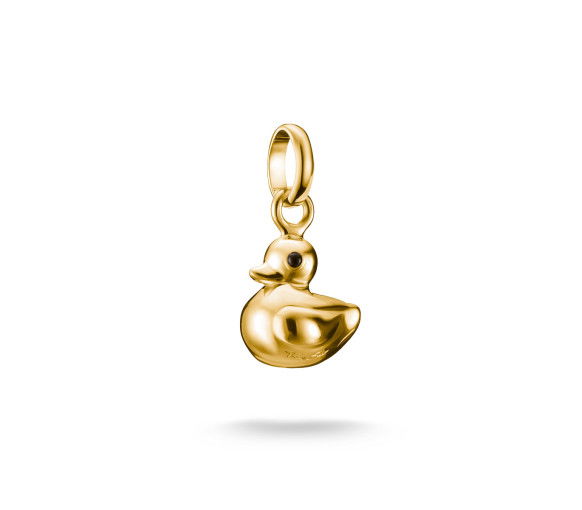 Helen Kirchhofer - Thomas Sabo Pendentif Charm canard Connect plaqué or - CC1244-427-39