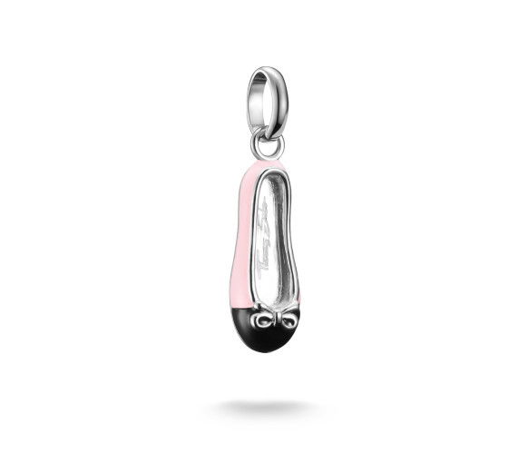 Helen Kirchhofer - Thomas Sabo Pendentif Charm ballerine rose Connect argent - CC1245-007-9