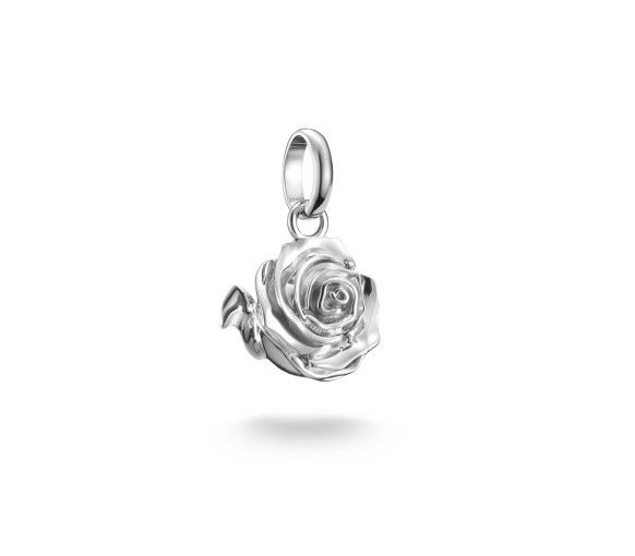 Helen Kirchhofer - Thomas Sabo Pendentif Charm fleur de rose Connect argent - CC1263-001-21