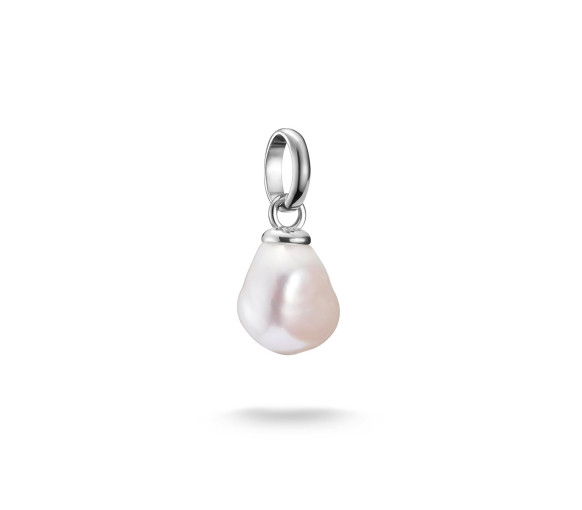 Helen Kirchhofer - Thomas Sabo Pendentif Charm perle d’eau douce Connect argent - CC1282-082-14