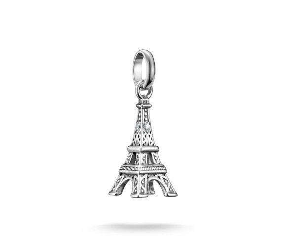 Helen Kirchhofer - Thomas Sabo Pendentif Charm tour Eiffel Connect argent - CC1283-643-14