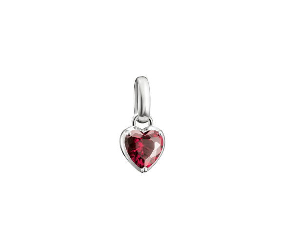 Helen Kirchhofer - Thomas Sabo Charm-Anhänger Herz Geburtsstein Juli Connect Silber - CC1335-051-10