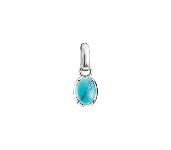 Helen Kirchhofer - Thomas Sabo Charm-Anhänger Geburtsstein Dezember Connect Silber - CC1340-404-17