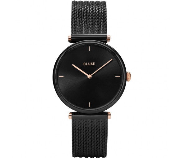 Cluse Triomphe Mesh Black - CW0101208004