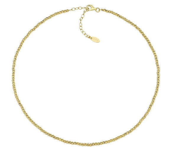 Amen Diamond Cut Beads Halskette - CLDI25G