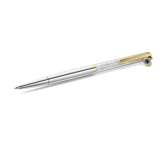 Helen Kirchhofer - Swarovski Crystalline Ballpoint Pen Evil eye Gold tone Mixed metal finish - 5728729