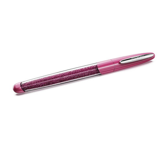Helen Kirchhofer - Swarovski Crystalline Rollerball Pen Pink Chrome plated - 5717141