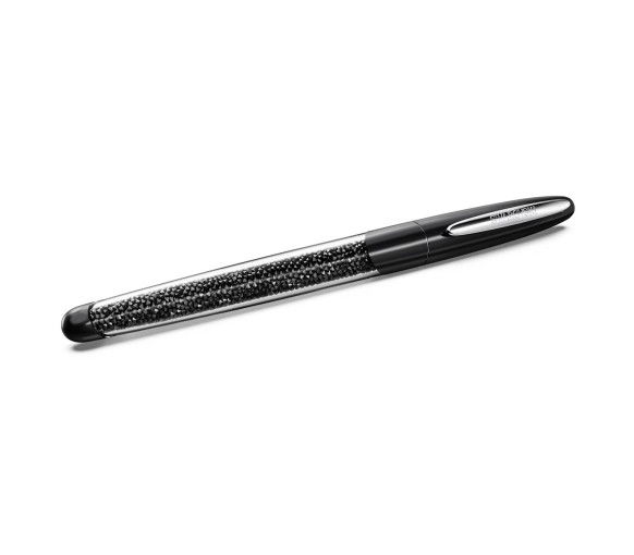 Helen Kirchhofer - Swarovski Crystalline Rollerball Pen Black Chrome plated - 5717137