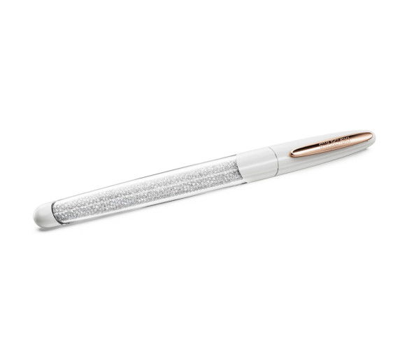 Helen Kirchhofer - Swarovski Crystalline Rollerball Pen White Rose gold tone plated - 5728390