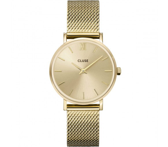 Cluse Minuit Mesh Gold - CW10208