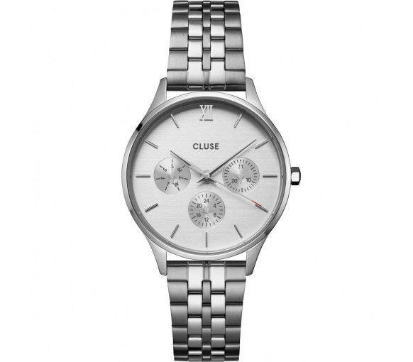 Helen Kirchhofer - Cluse Minuit Multifunction Silver - CW10703