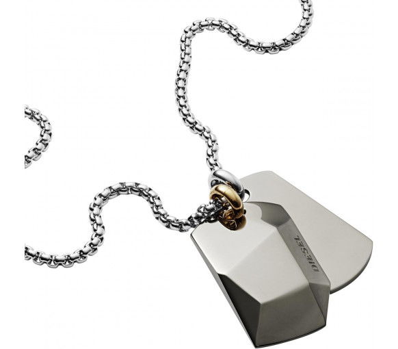 Diesel Double Dogtags Halskette - DX1143040