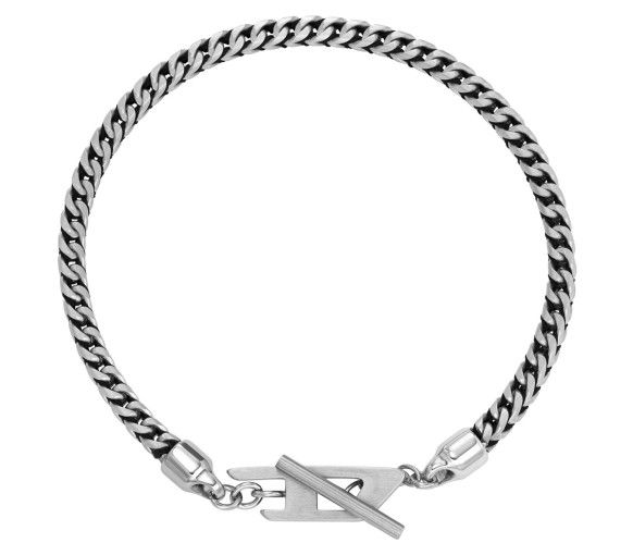 Helen Kirchhofer - Diesel Bracciale D Logo - DX1551040