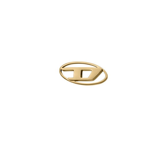 Diesel Orecchino singolo Oval D Logo - DX1590710