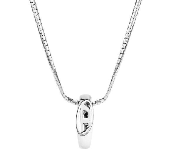 Helen Kirchhofer - Diesel Oval D Logo Collier - DX1644040
