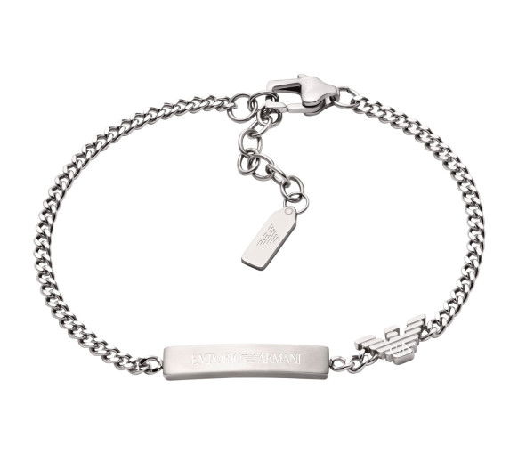 Helen Kirchhofer - Emporio Armani Bracciale Eagle Logo - EGS3310040