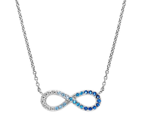 Helen Kirchhofer - Engelsrufer Yin Yang Infinity Halskette mit Anhänger - ERN-INFINITYOCEANZ