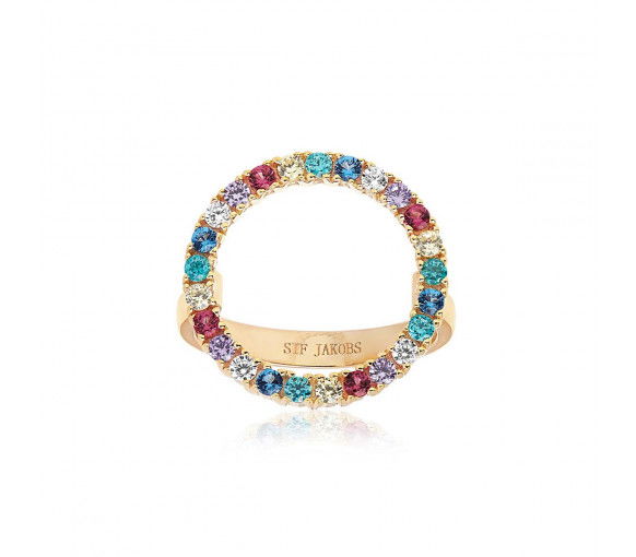 Helen Kirchhofer - Sif Jakobs Biella Grande Ring - SJ-R3120-XCZ(YG)