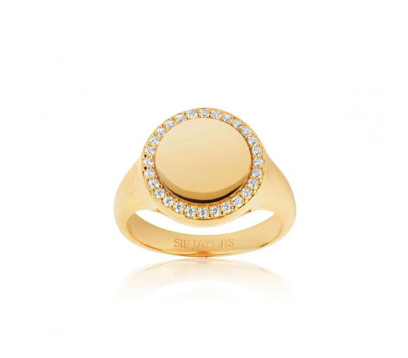 Helen Kirchhofer - Sif Jakobs Follina Grande Ring - SJ-R11583-CZ-YG