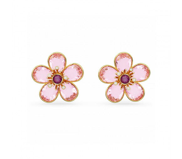 Helen Kirchhofer - Swarovski Florere Ohrstecker Blume Rosa Gold - 5656635