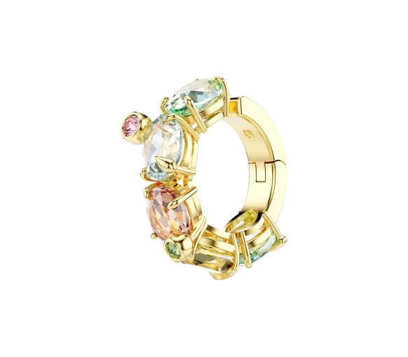 Helen Kirchhofer - Swarovski Orecchino ear cuff Gema Singolo Taglio misto Multicolore Placcato color oro - 5720903