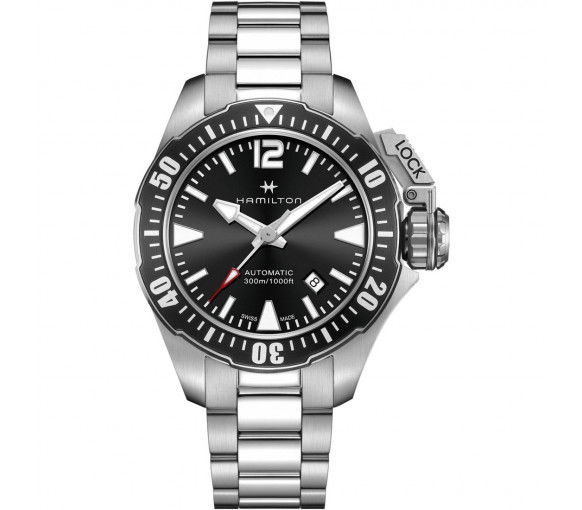 Helen Kirchhofer - Hamilton Khaki Navy Frogman - H77605135